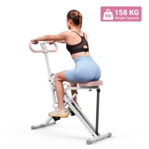 MERACH Squat Machine – Adjustable Resistance Foldable Leg Trainer for Glutes & Full-Body Workout, 350lbs Capacity